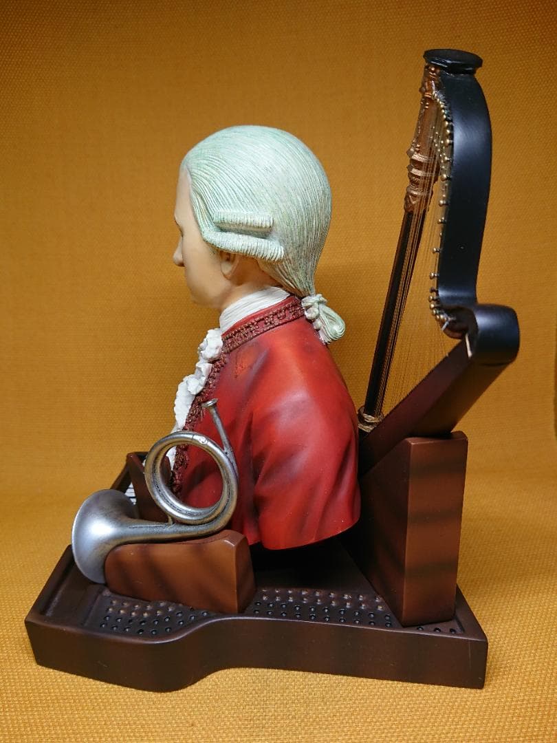 ビンテージ　音楽家　モーツァルト　置物　インテリア　工芸品　美術品　A1453