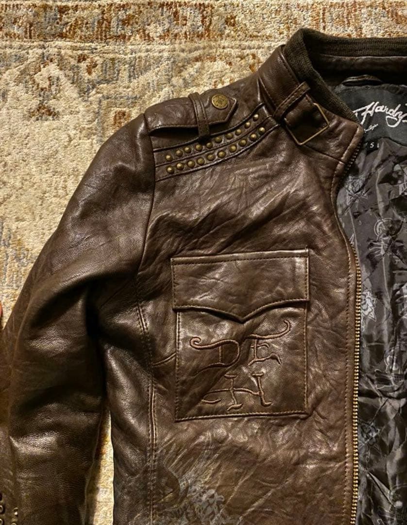 【小太郎】ed hardy riders jacket