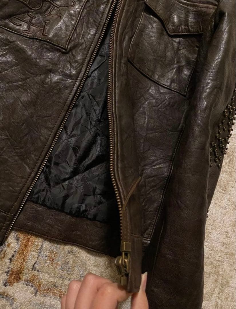 【小太郎】ed hardy riders jacket