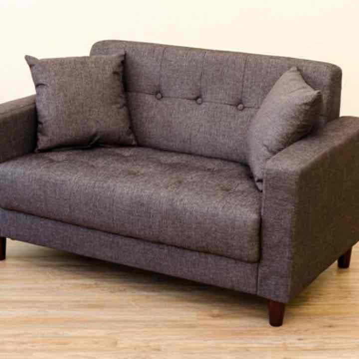 カタログ価格66960円 NEW　MERCURYソファ　ファブリック　BR