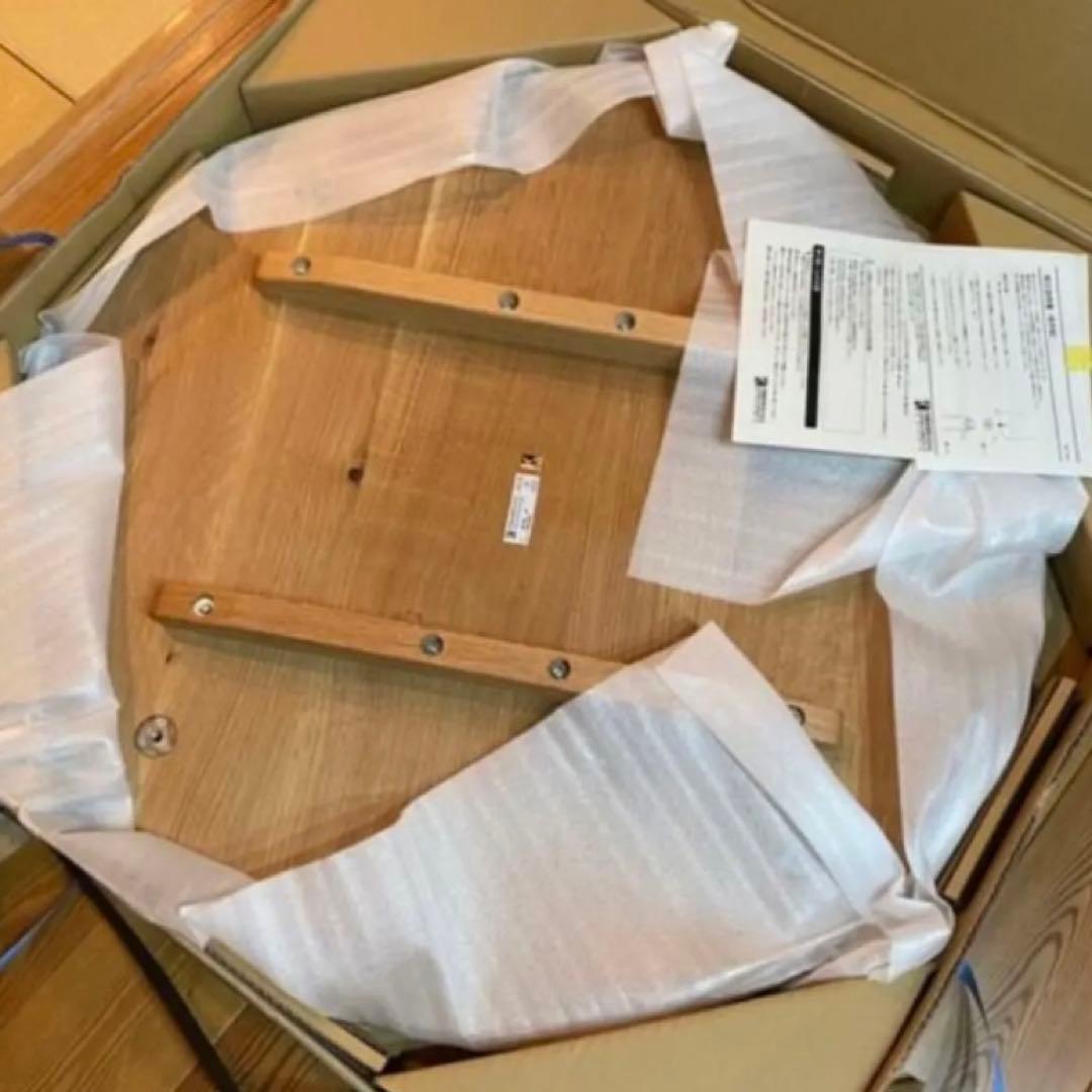 値下げ不可　飛騨産業　森のことば 円形リビングテーブル　円型　丸型