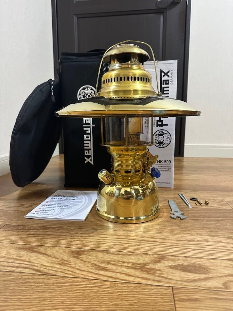 ペトロマックス hk500 リフレクター ケース付き