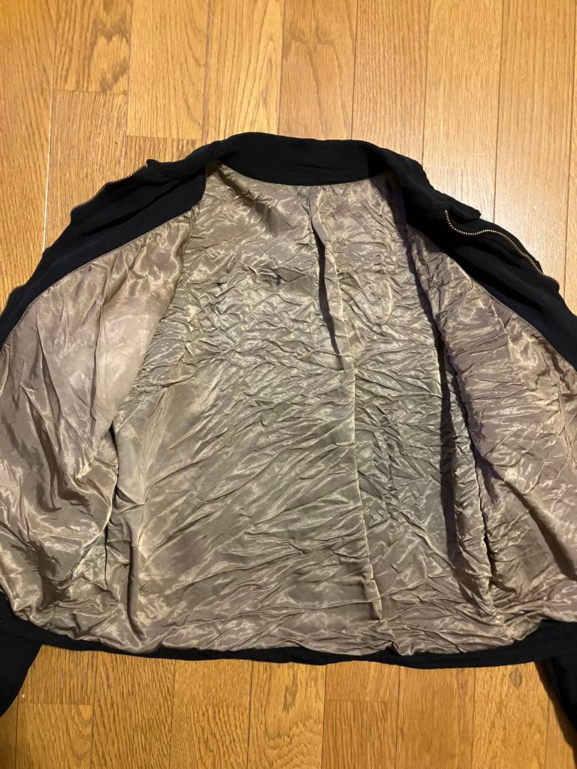 ぴ*ん様 50s vintage black gabardine