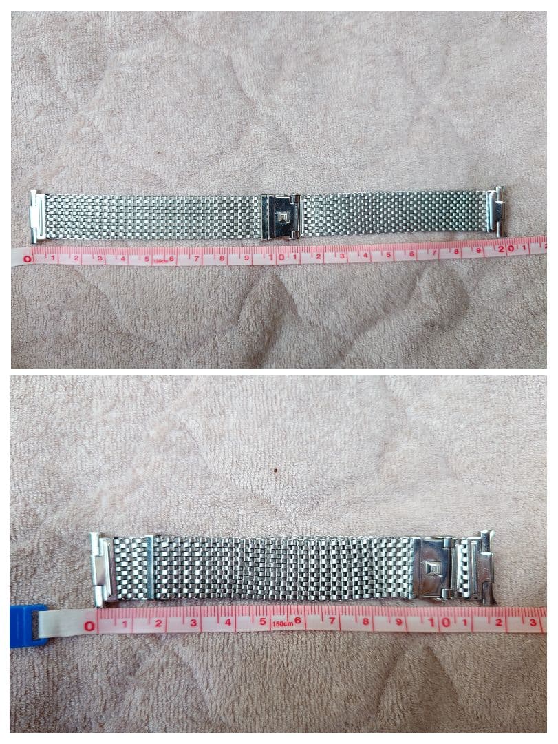 時計ベルト メッシュ ブレスレット Forstner Komfit フォースナー