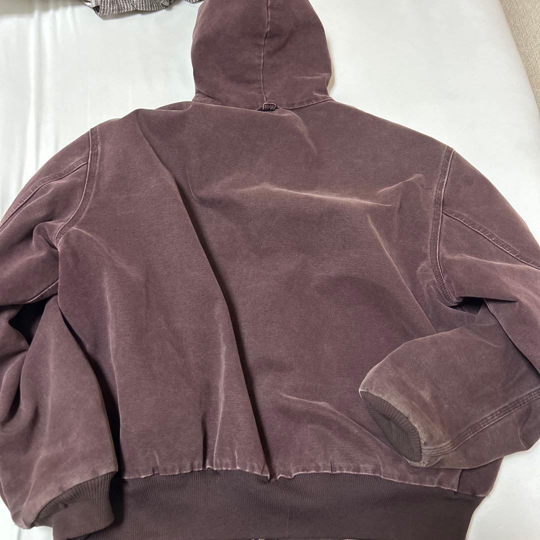 Carhartt アクティブジャケット90s USA製　 ブラウン(XL)