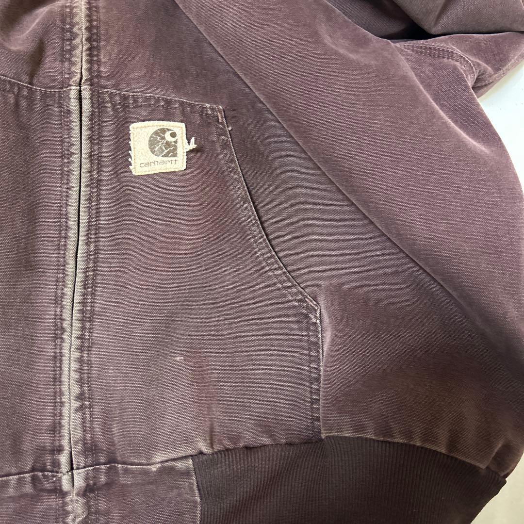 Carhartt アクティブジャケット90s USA製　 ブラウン(XL)