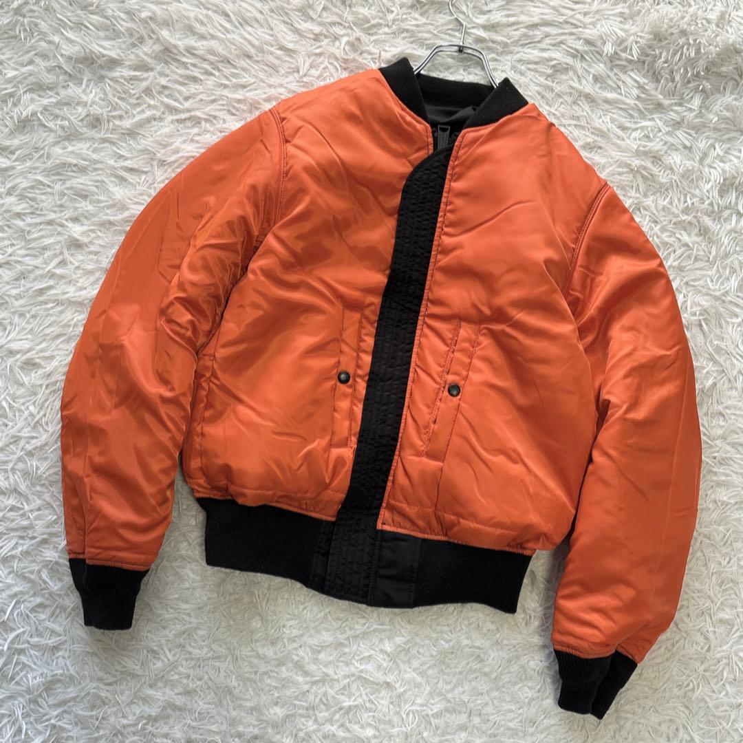 美品✨AVIREX MA-1 フライトジャケット リバーシブル ブラック L