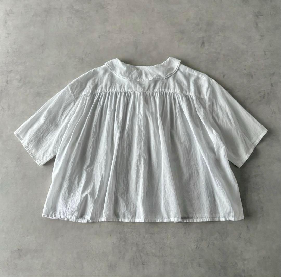 定価26,400円　【ヴェリテクール】 セーラーカラー　ショートスリーブ　シャツ