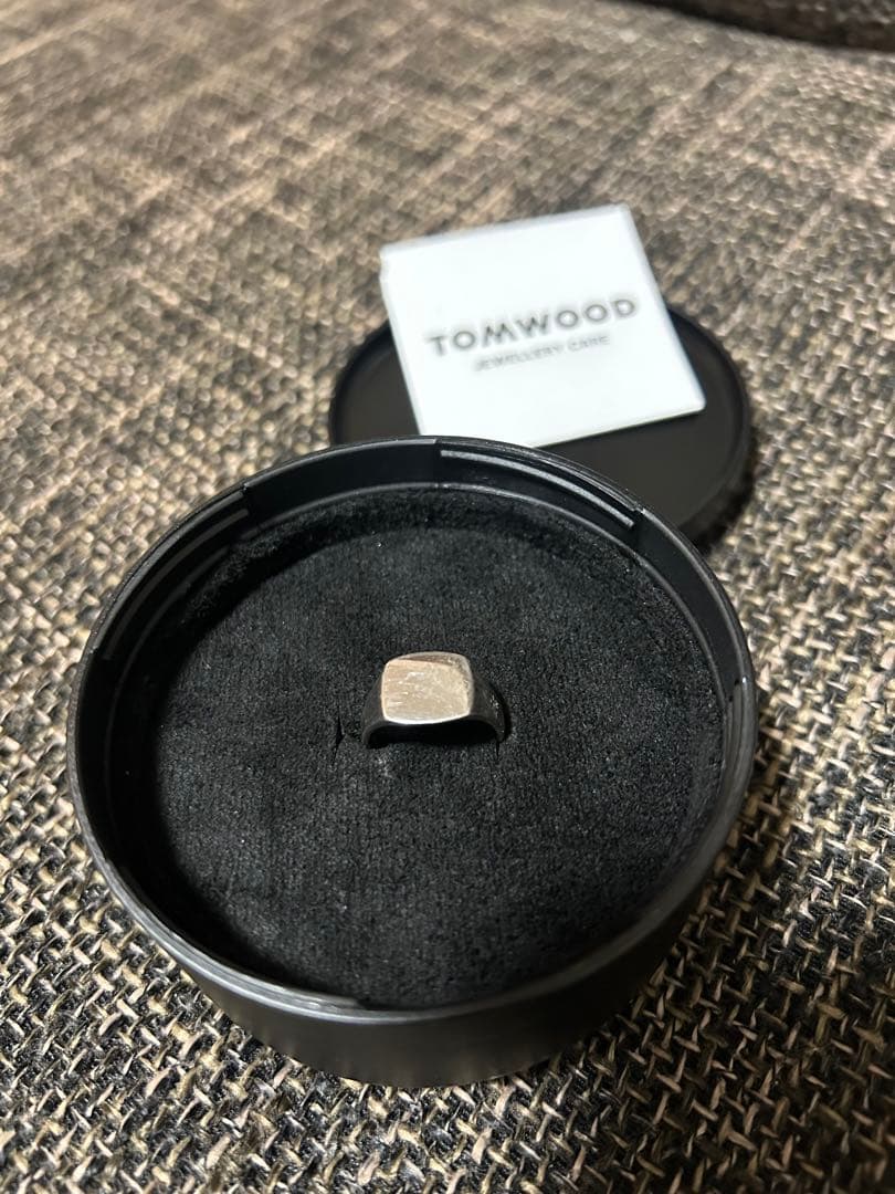 TOMWOOD トムウッド　シグネットクッションリング 48 国内正規購入品⭐︎