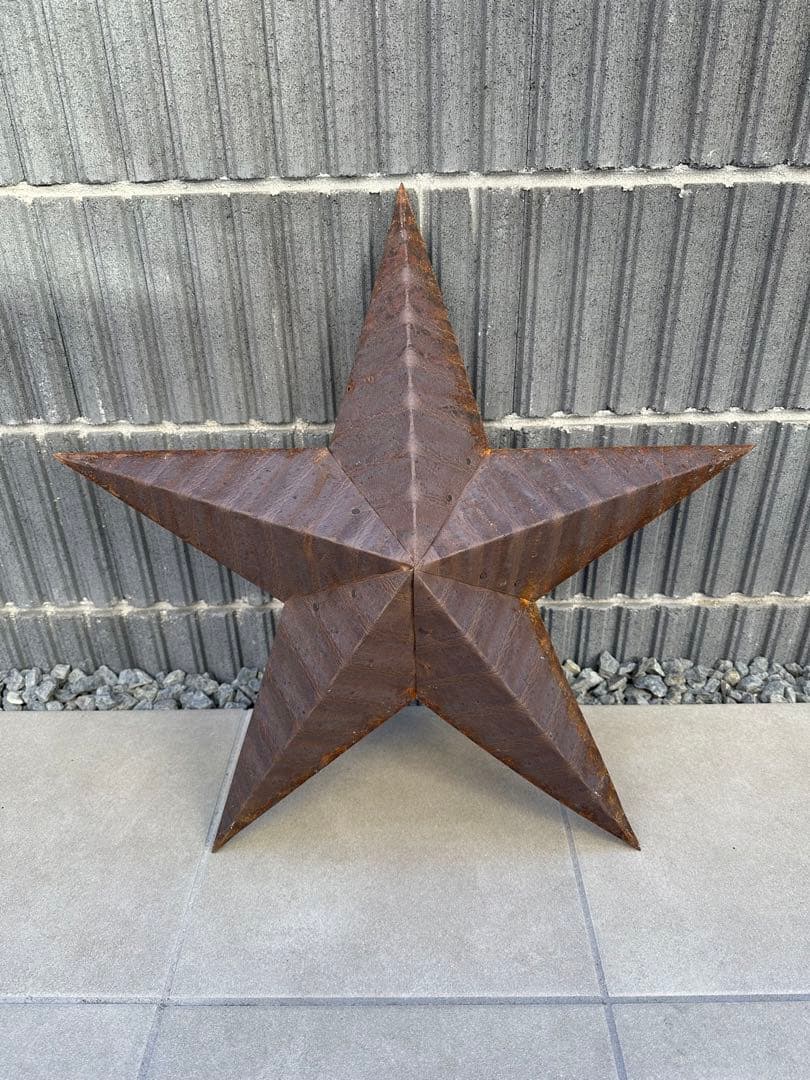 t*i様 USA製　バーンスター テキサススター　メタルスター アート 22イン