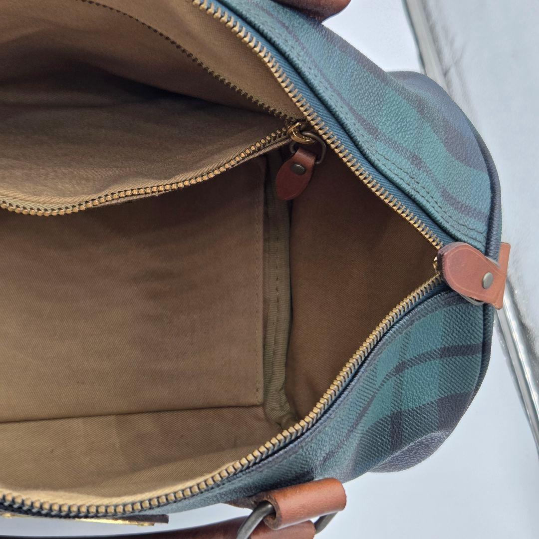 【極美品】ポロラルフローレン チェック ボストンバッグ 旅行 ビンテージ ラスト