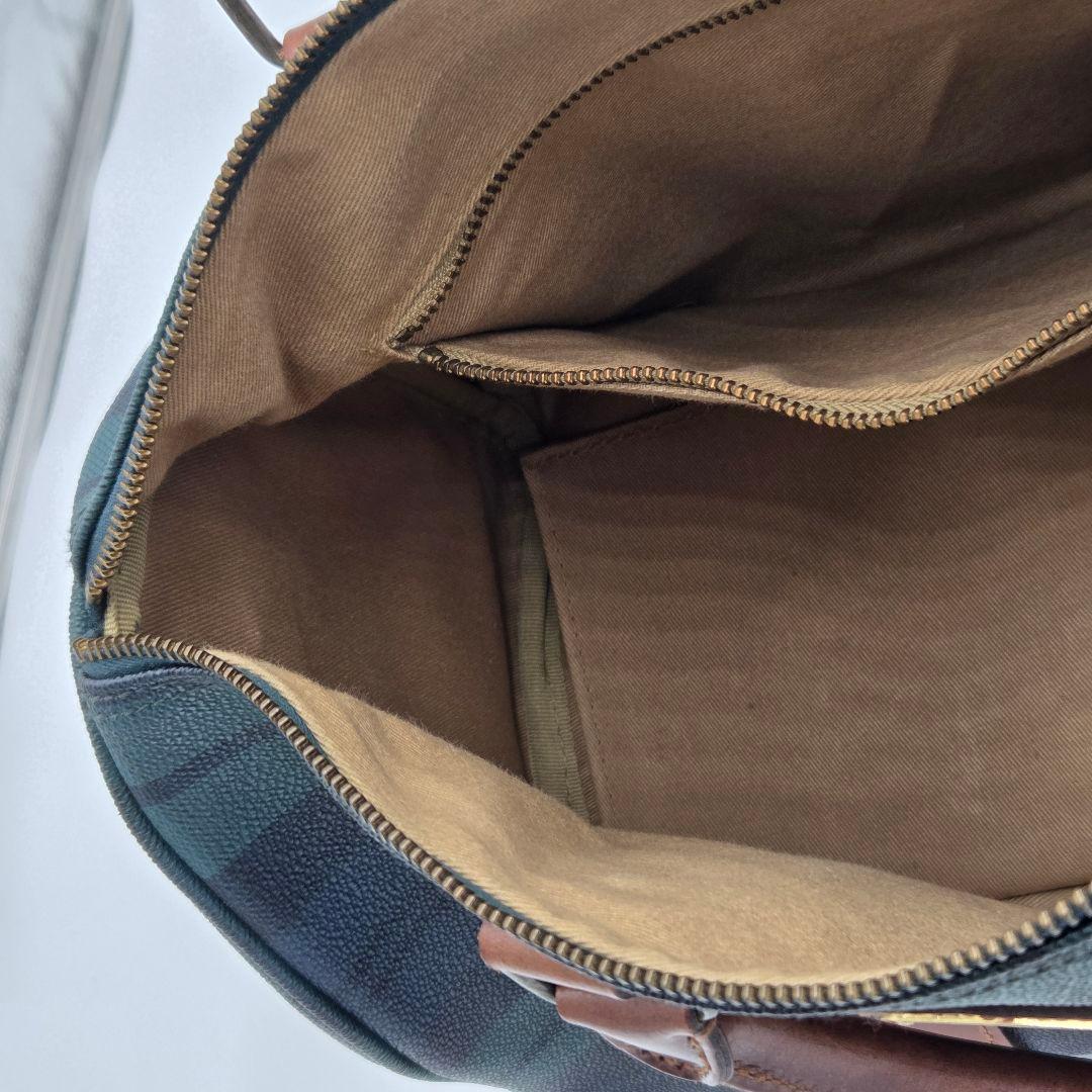 【極美品】ポロラルフローレン チェック ボストンバッグ 旅行 ビンテージ ラスト