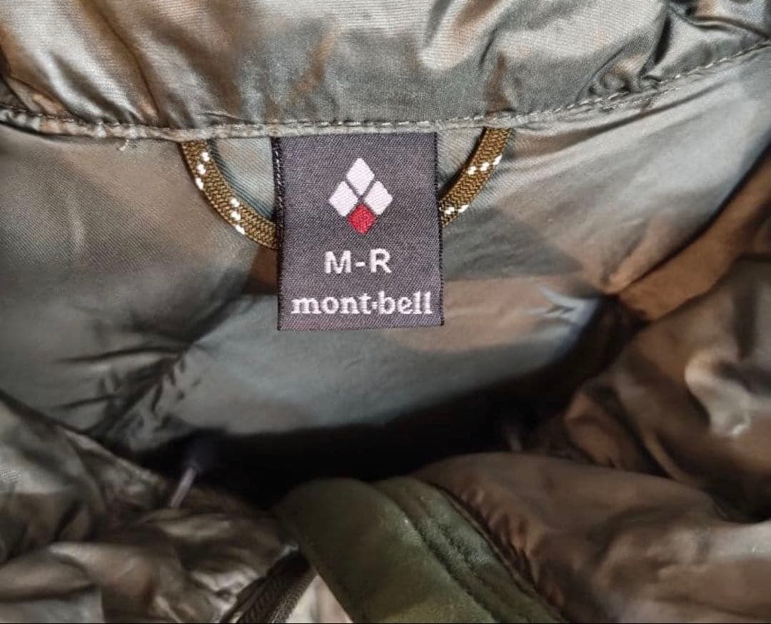 【入手困難❗️】水色mont-bell ネージュダウンパーカ　ドローコード付き！M