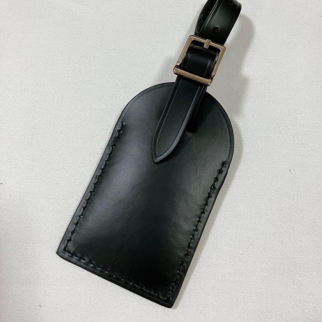 極美品　ルイヴィトン　ネームタグ　ポワニエ　セット　ブラック　黒　シルバー　希少
