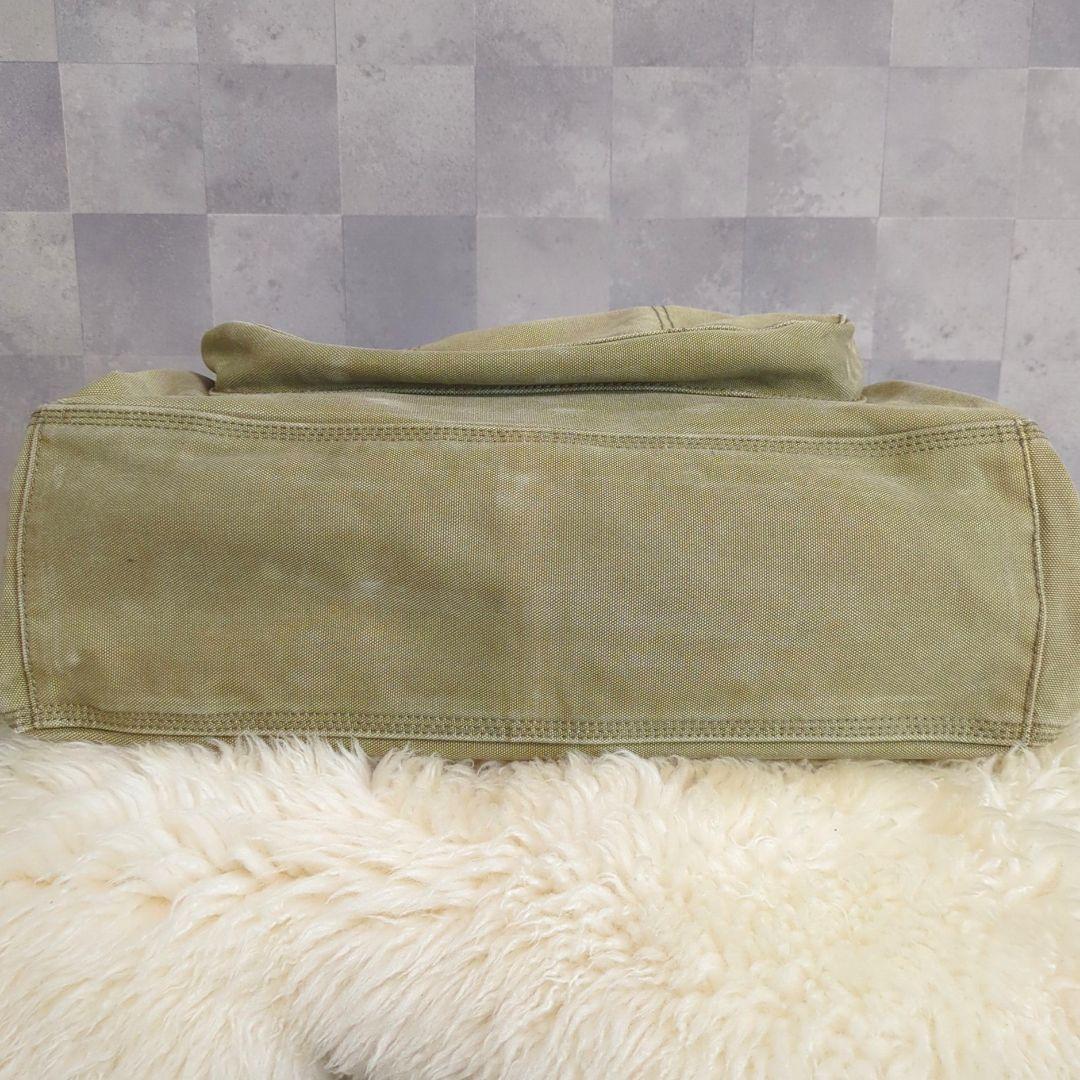 RUGBY RALPH LAUREN♦キャンバス トートバッグ カーキ ベージュ