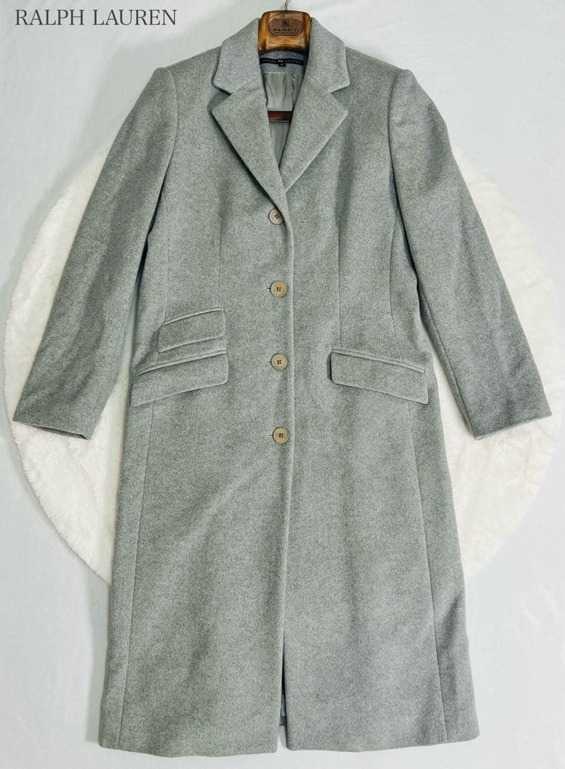 【美品】RALPH LAUREN ラルフローレン ロングチェスターコート