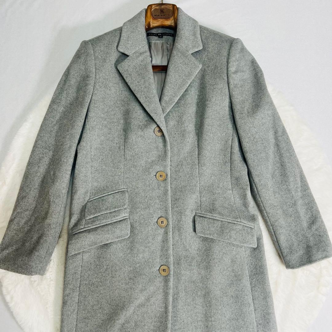 【美品】RALPH LAUREN ラルフローレン ロングチェスターコート