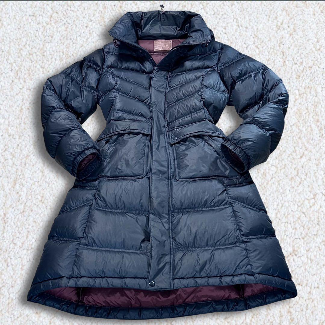 【美品】MONT-BELL EX800 ロングダウンコート　M