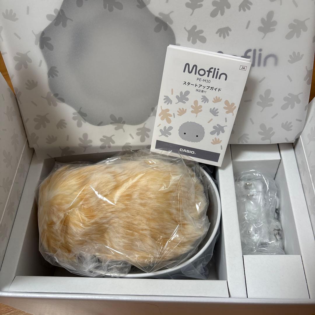 モフリンAIペット　コミュニケーションロボットMoflin ゴールド