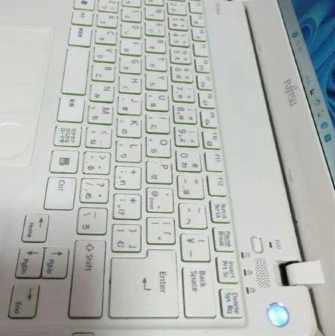 i5白ノートパソコン✨windows11大容量すぐ使える初期設定済カメラオフィス