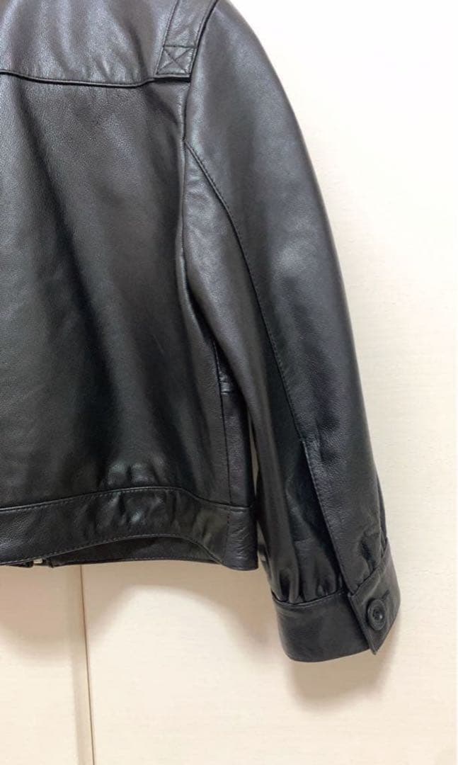 美品　シーバイクロエ　革ジャン　9号