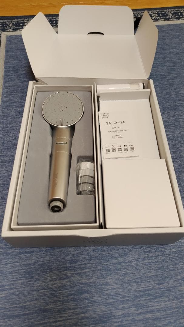 SALONIA サロニア シャワーヘッド ファインバブルクリア