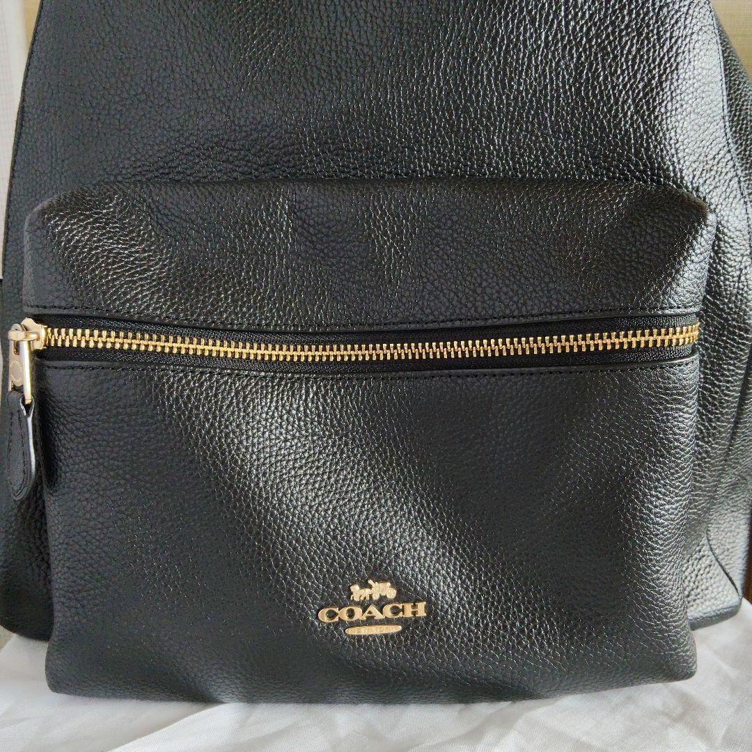 COACH　リュック　ブラック