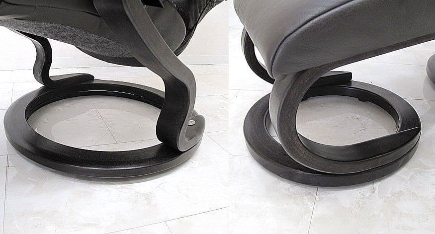 【展示品】ヒモラ「ゼロストレス」本革パーソナルチェア 　リクライニングチェア