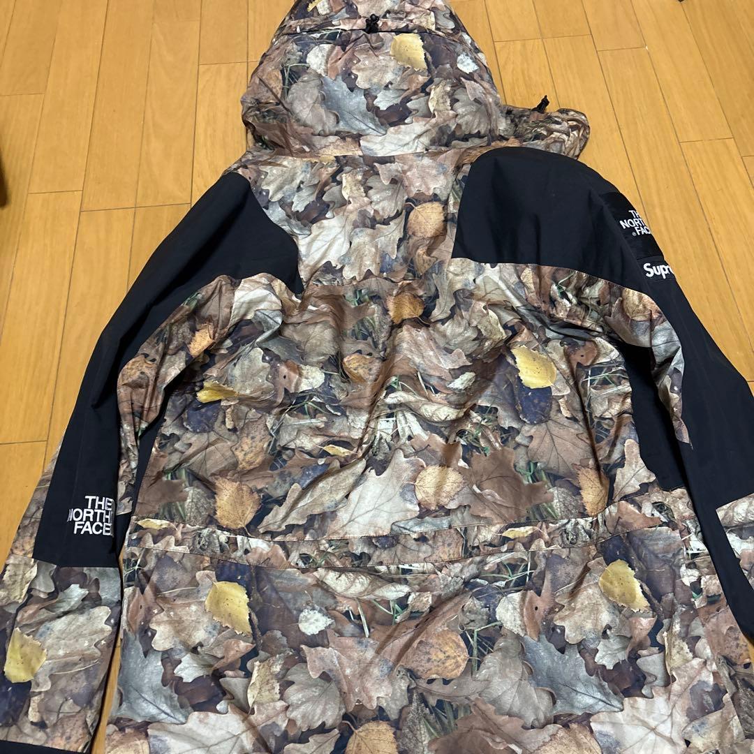 supreme x THE NORTH FACE枯葉 マウンテンパーカー