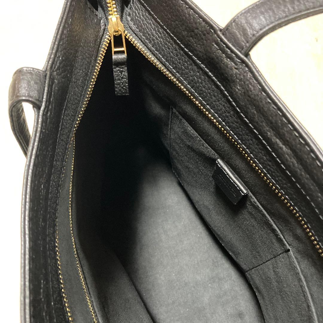 HushTug ハッシュタグ　シボ革　トートバッグ　新品