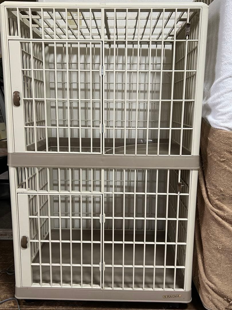 アイリス　キャットケージ2段　小さめタイプ