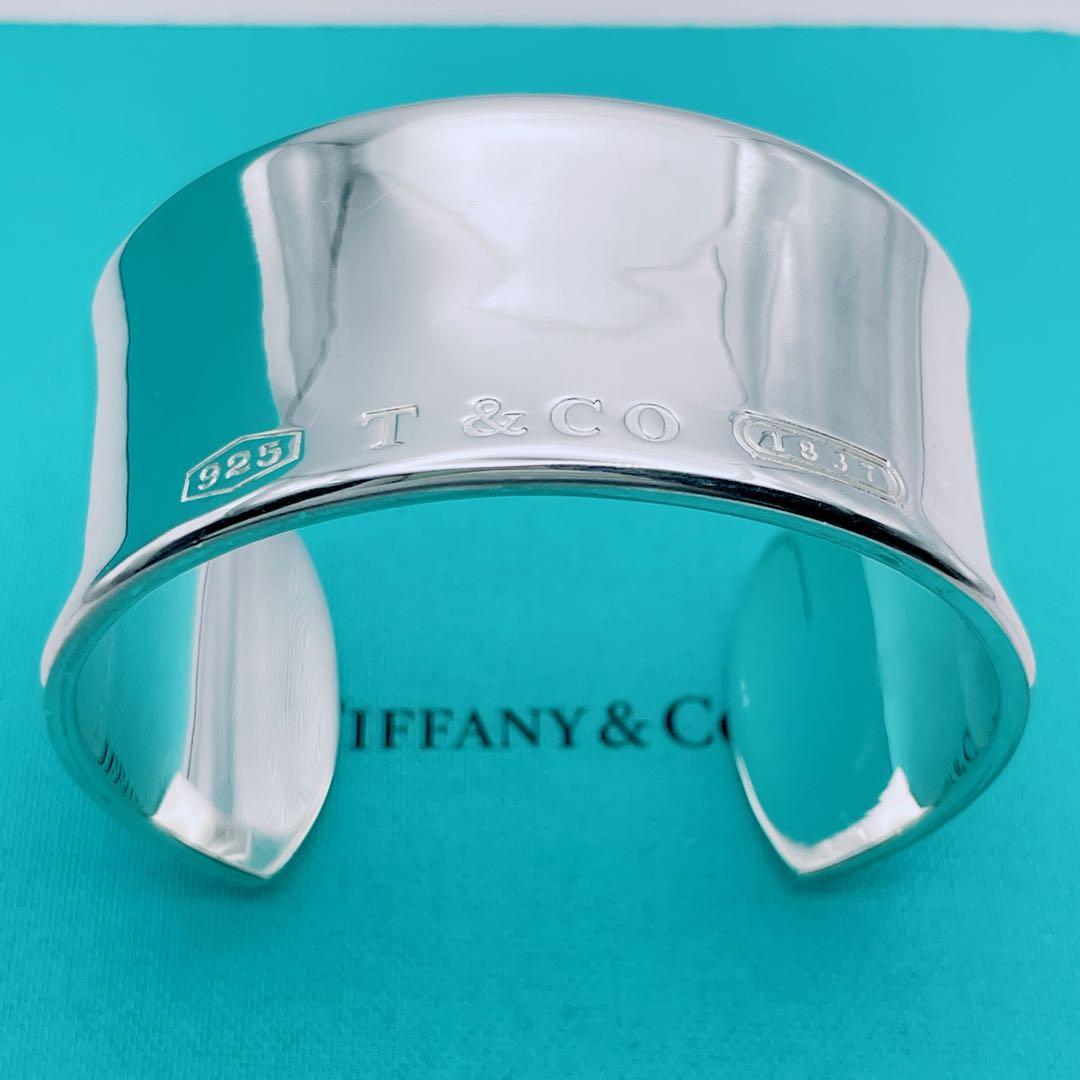 Tiffany & Co. 希少　バングル　ナロー　ワイド　カフ　1837