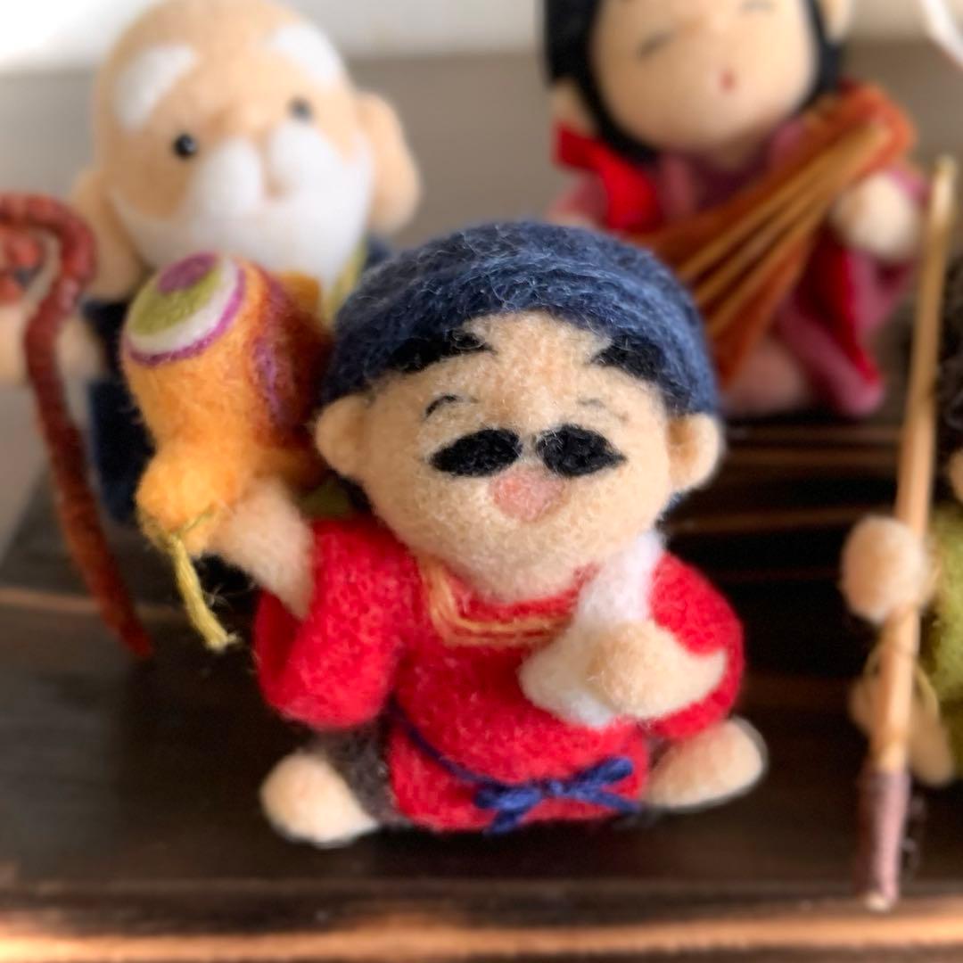 m*i様 羊毛フェルト　七福神