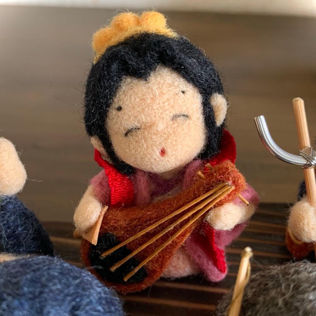 m*i様 羊毛フェルト　七福神