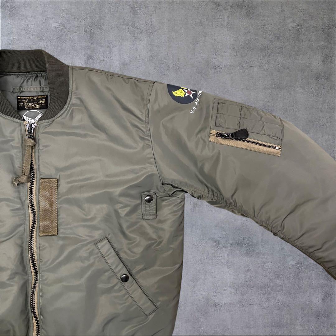 【c2】U.S.AIR FORCE MA-1 フライトジャケット BRONSON