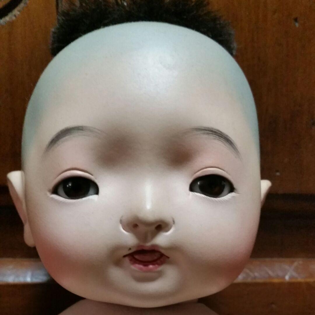 SALE‼️超美品❤とても愛らしい赤ちゃんの市松人形 鳴き人形