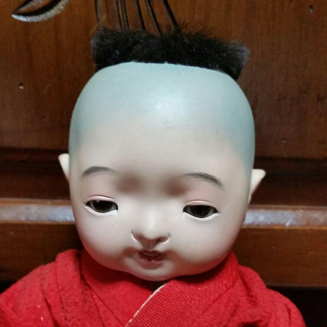 SALE‼️超美品❤とても愛らしい赤ちゃんの市松人形 鳴き人形
