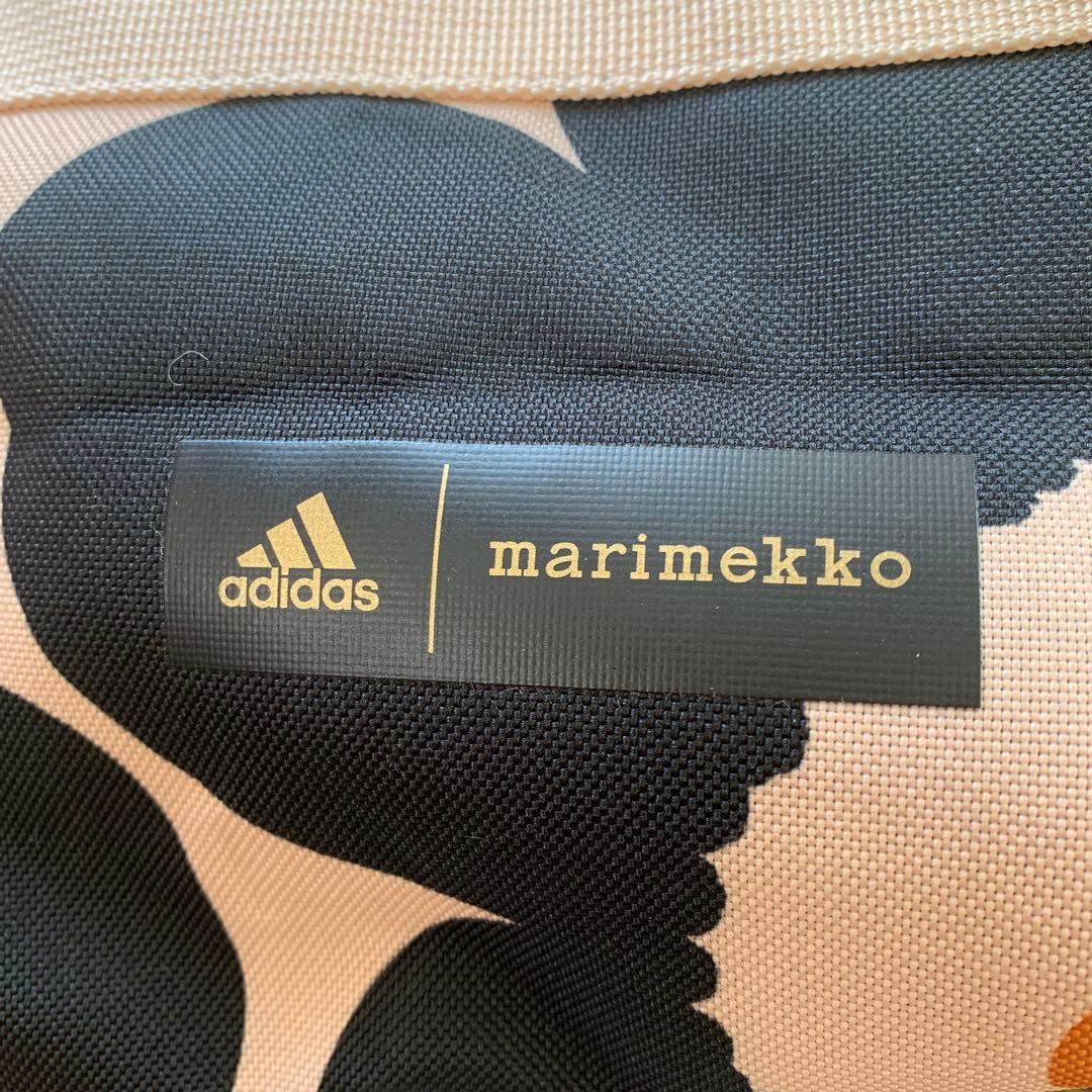 【新品タグ付き】限定品adidas x marimekkoコラボ　ボストンバッグ