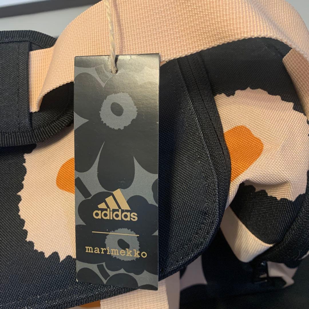 【新品タグ付き】限定品adidas x marimekkoコラボ　ボストンバッグ