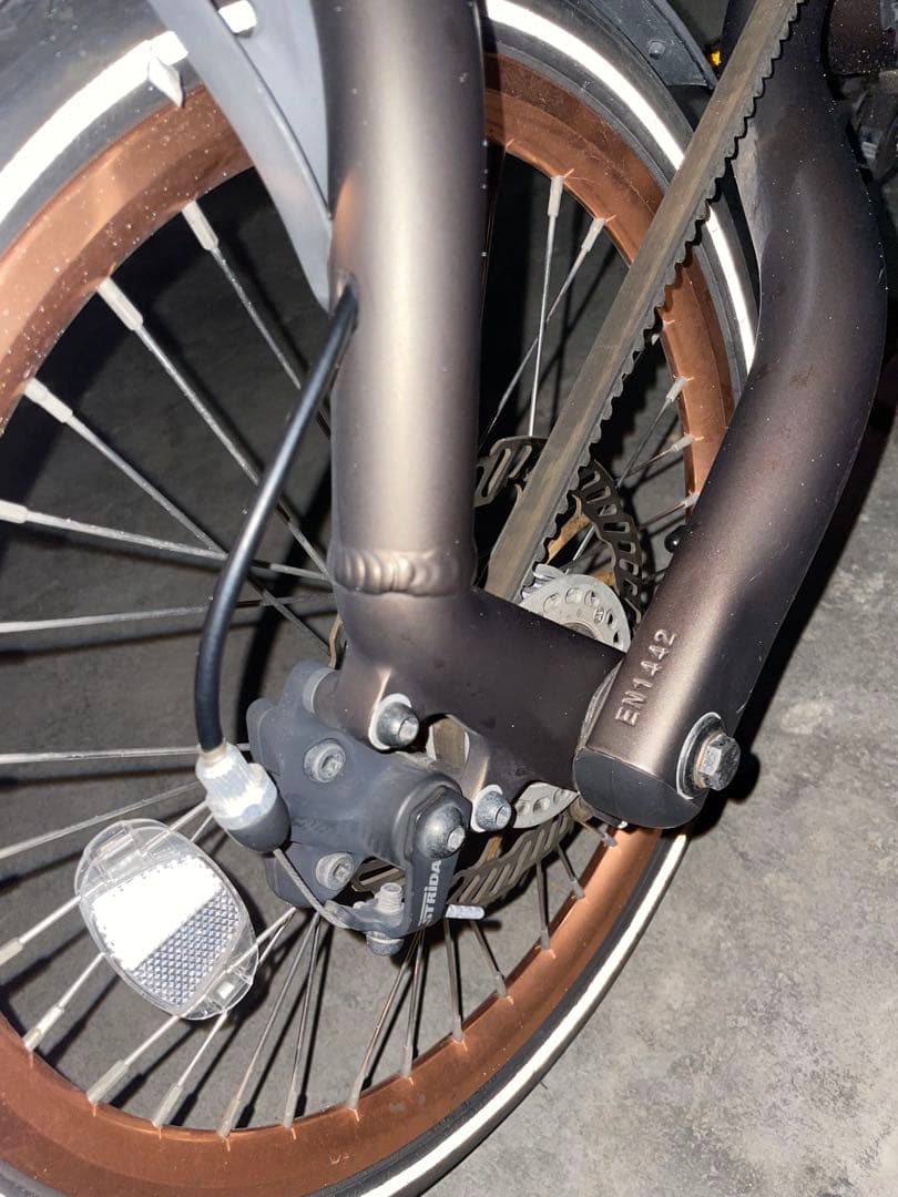 か*～様 STRiDA EVO 18 ストライダ ブロンズ 3段変速 傷・錆あり