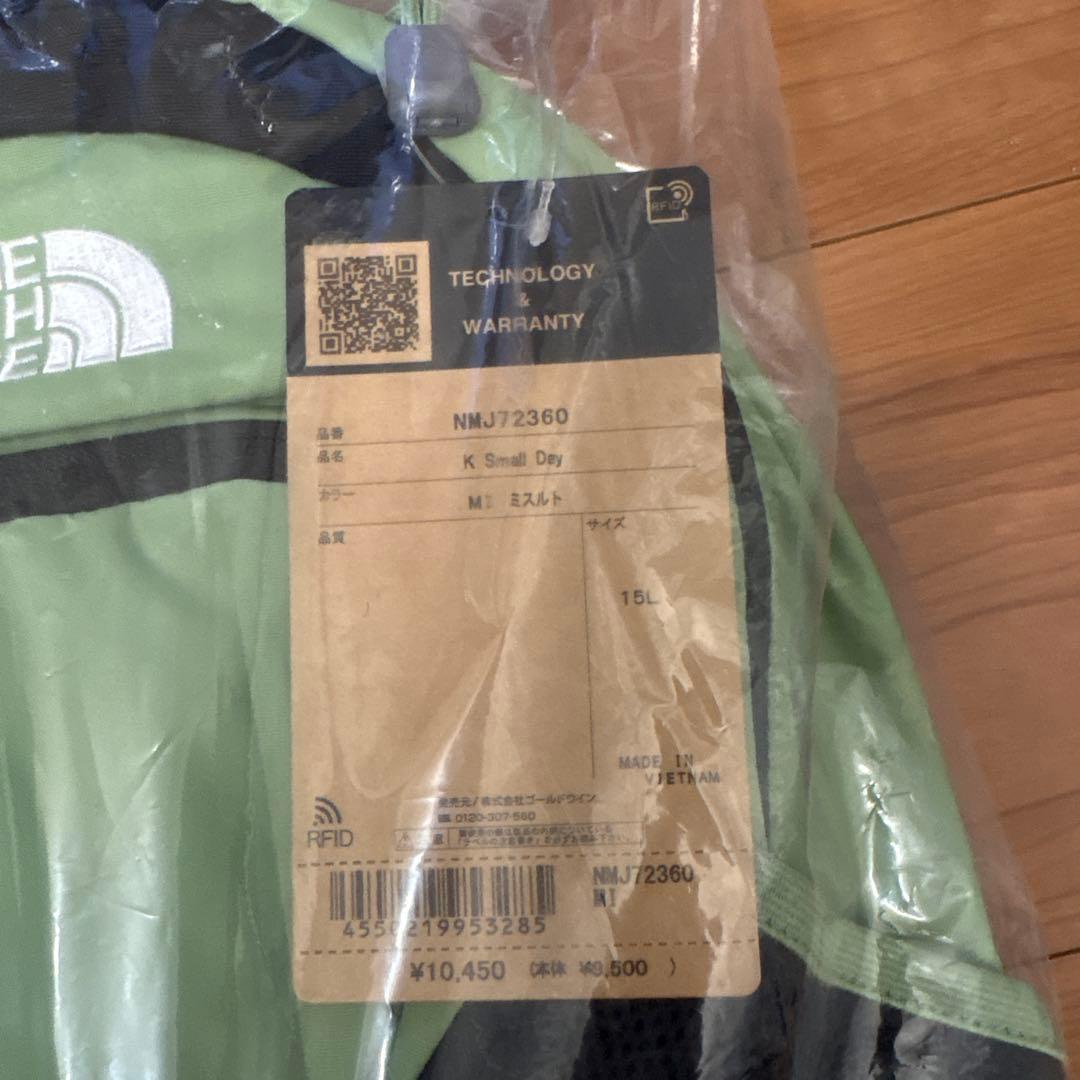 THE NORTH FACE NMJ7360 K Small Day リュック