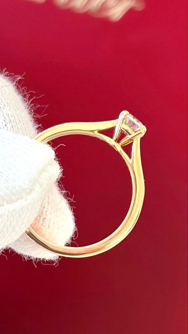 【超超美品】Cartier カルティエ ダイヤモンドリング
