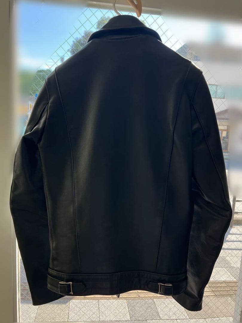【松本潤着用】ルイスレザー　サイクロン441　タイトフィット　サイズ＝32 牛革