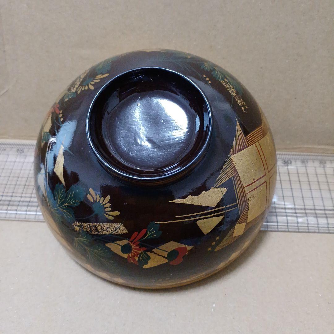 江戸時代の秀衝塗　椀