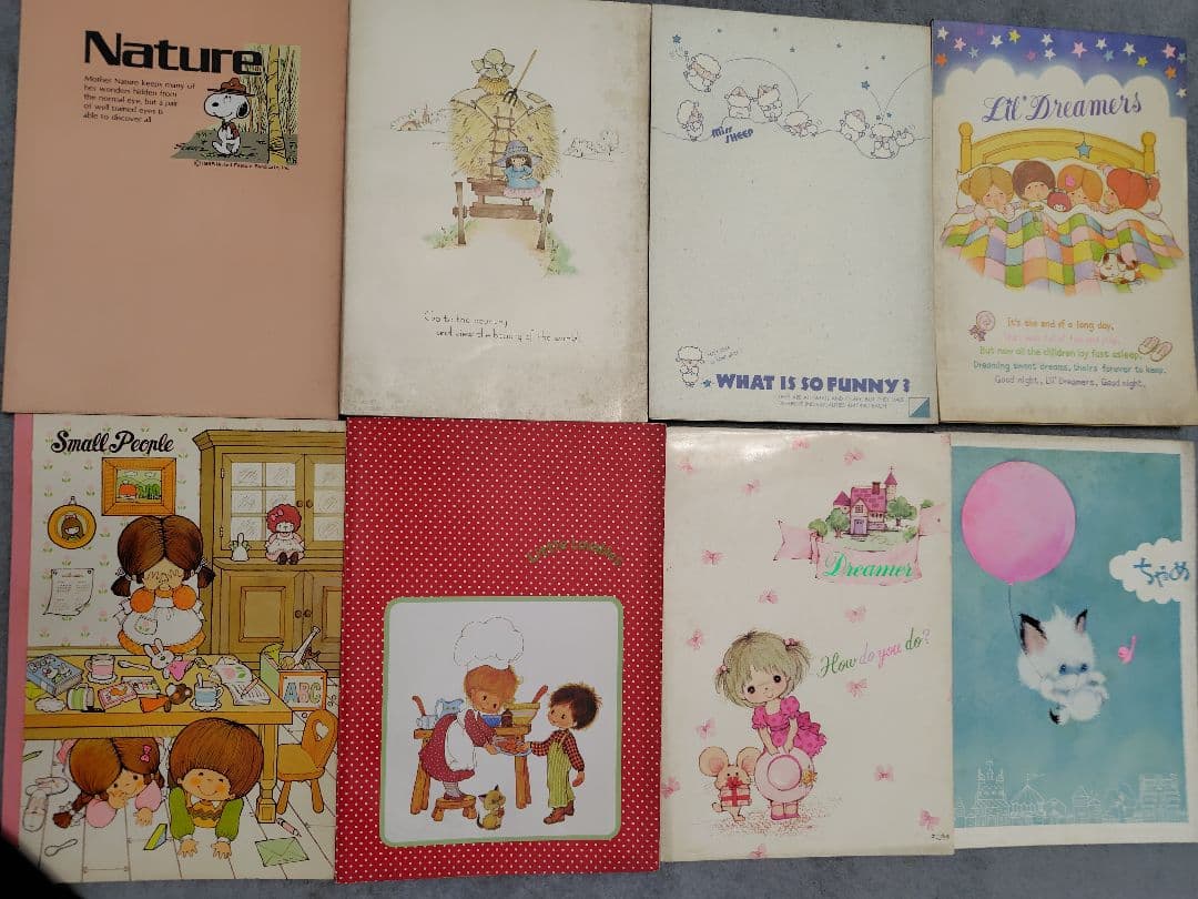 レトロ　ノート　ルーズリーフ　まとめ売り15冊　サンリオなど