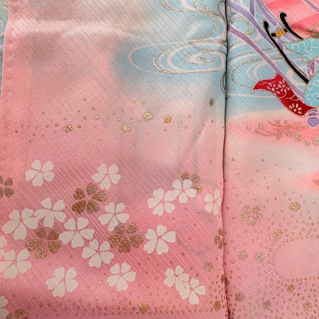 七五三 子供　着物　パステルカラー　３歳　５歳