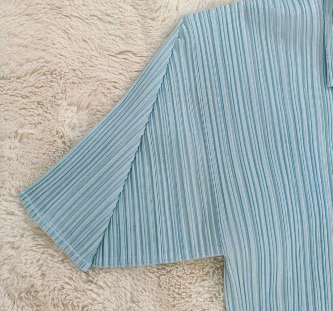 PLEATS PLEASE シャツ ブラウス【サイズ4 XL相当】【美品】