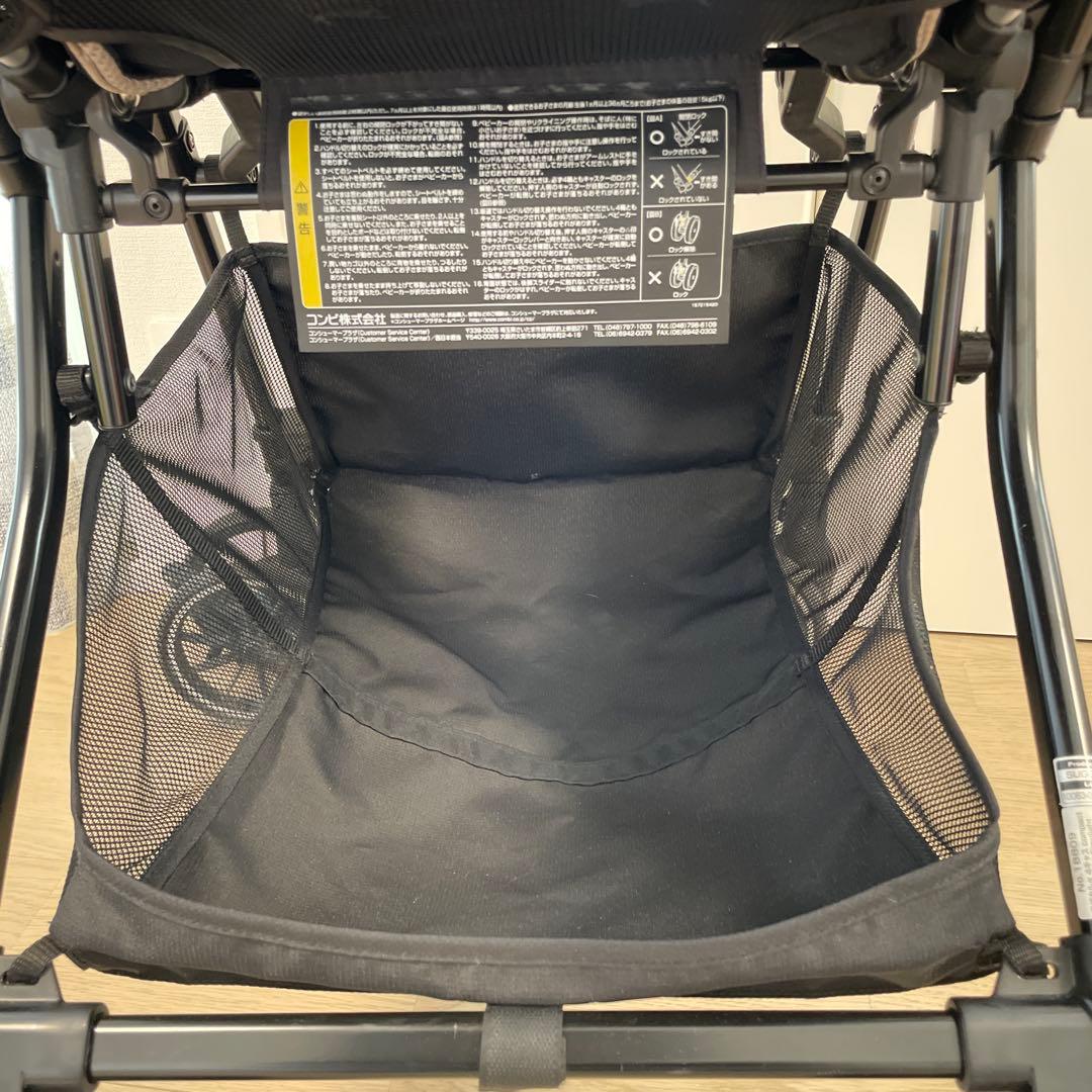 Combi 折りたたみ式ベビーカー スゴカルα 4キャスエッグショック