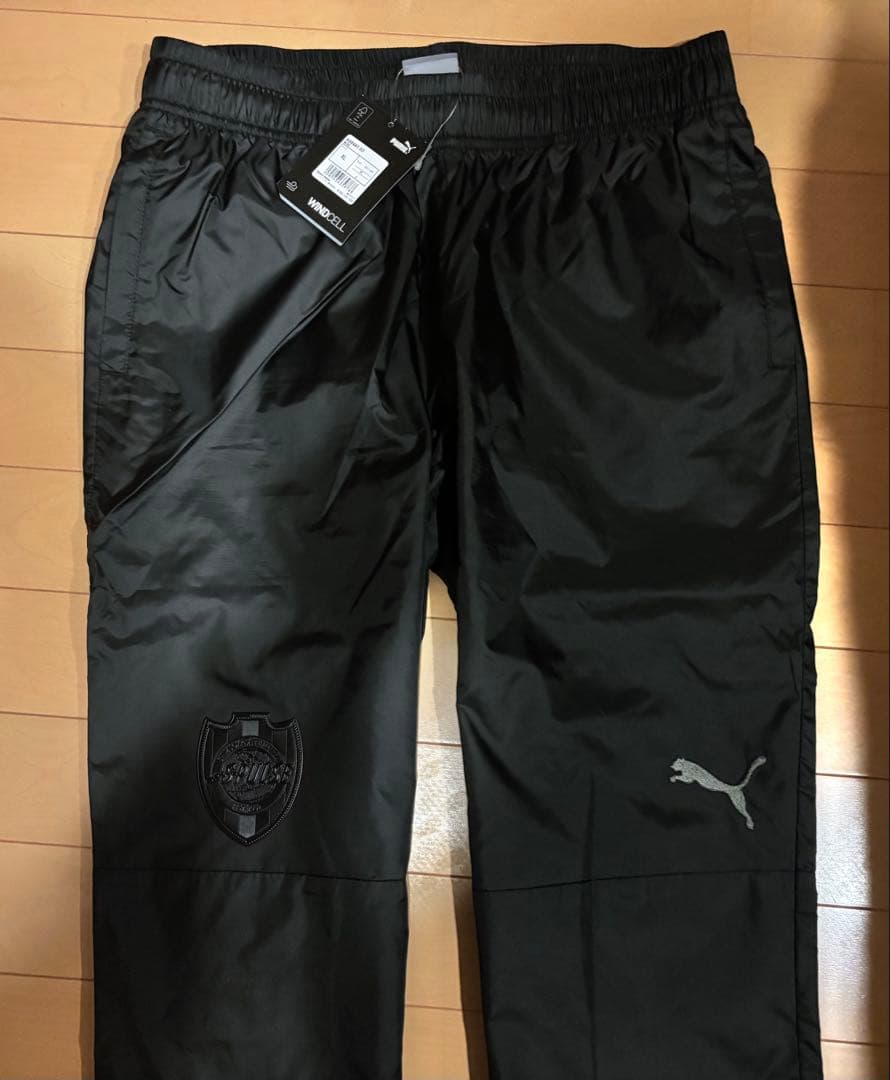 PUMA×エスパルストレーニングフードジャケット美品＆ウインドパンツ新品 XL