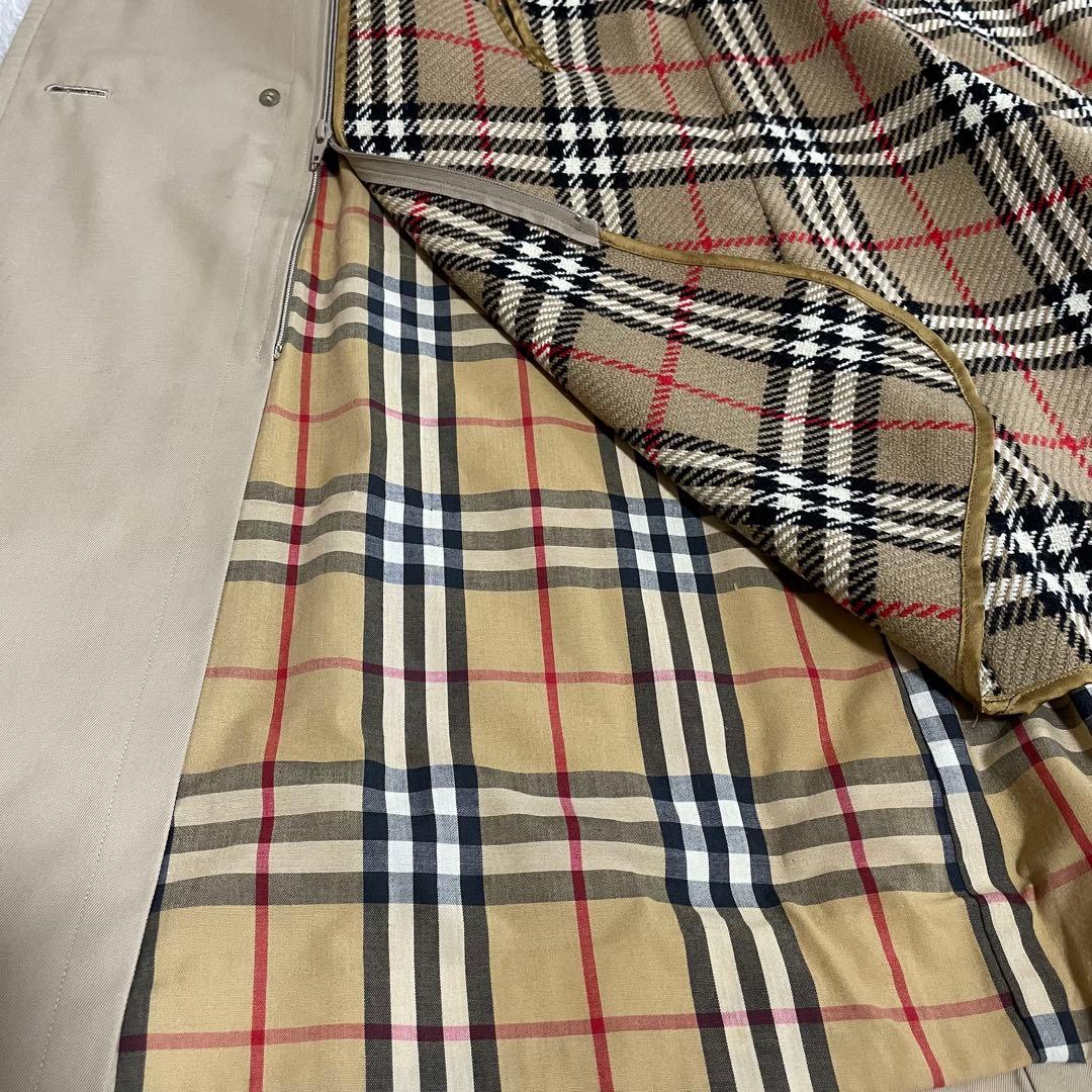着丈110 ✨バーバリー✨ロングトレンチコート ライナー付き38 クリーニング済